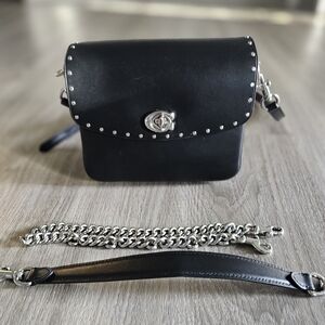 Coach Leather Studded Women's Bag